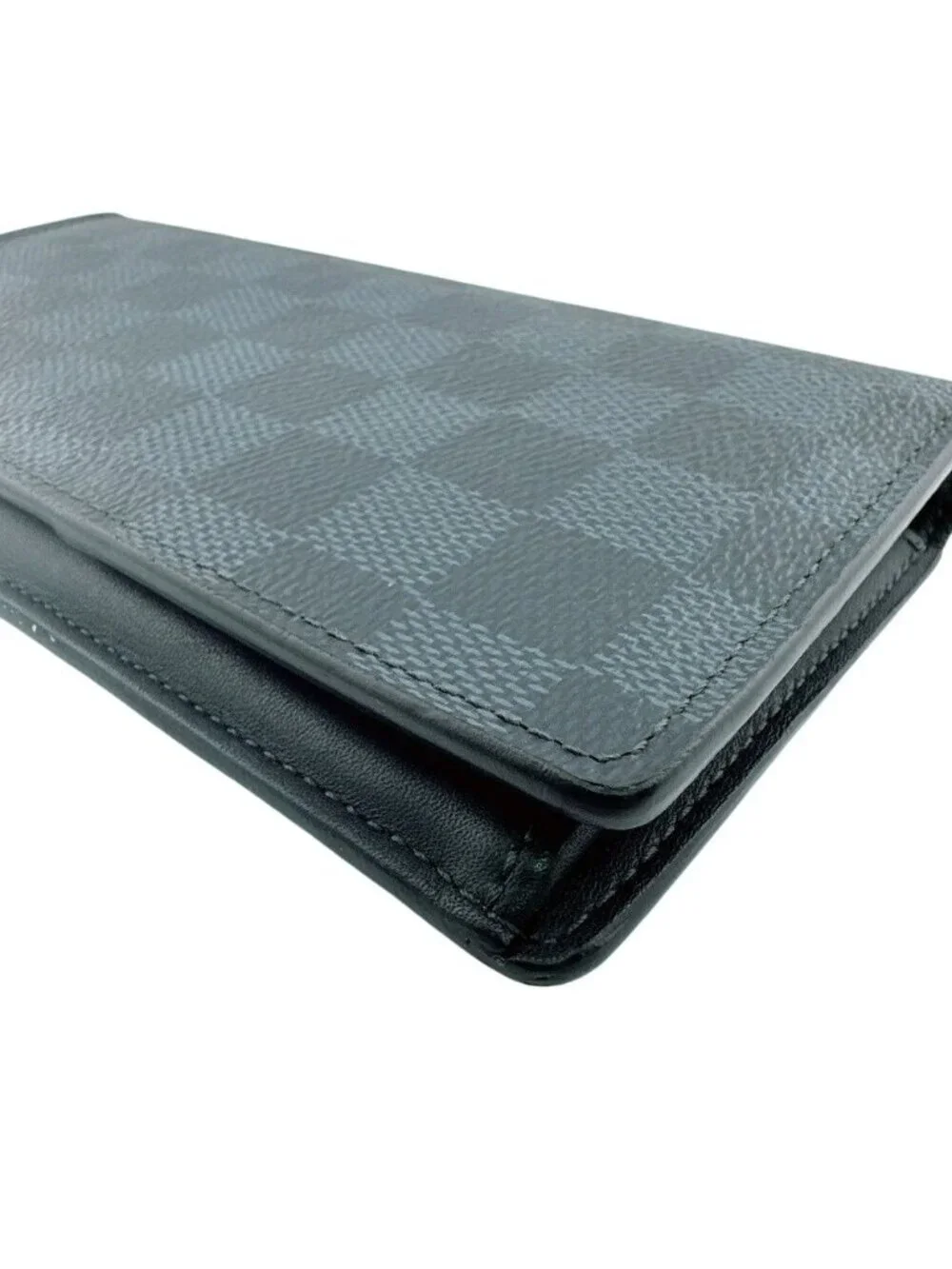 Louis Vuitton Portefeuille Brazza Damier Graphite Wallet
